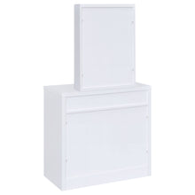 Load image into Gallery viewer, Harvey Makeup Vanity Table with Mirror and Stool