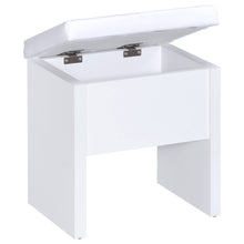 Load image into Gallery viewer, Harvey Makeup Vanity Table with Mirror and Stool