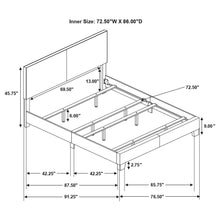 Load image into Gallery viewer, Dorian Panel Bed