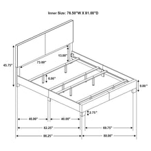Load image into Gallery viewer, Dorian Panel Bed
