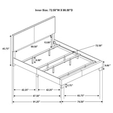 Load image into Gallery viewer, Dorian Panel Bed