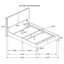 Load image into Gallery viewer, Dorian Panel Bed