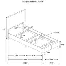 Load image into Gallery viewer, Dorian Panel Bed