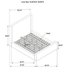 Load image into Gallery viewer, Nala Wingback Platform Bed