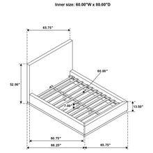 Load image into Gallery viewer, Knox Panel Platform Bed