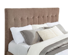 Load image into Gallery viewer, Senna Panel Bed with Bluetooth Speaker and Flame Visualizer