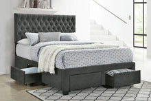 Load image into Gallery viewer, Soledad Panel Platform Storage Bed