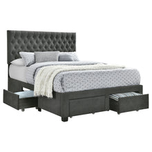 Load image into Gallery viewer, Soledad Panel Platform Storage Bed