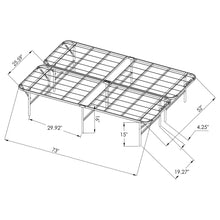 Load image into Gallery viewer, Mabel Foldable Platform Bed Frame