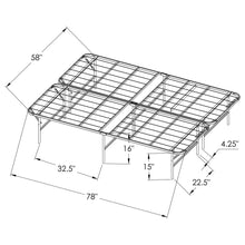 Load image into Gallery viewer, Mabel Foldable Platform Bed Frame