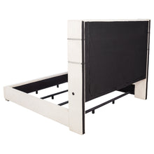 Load image into Gallery viewer, Tisdall Wingback Bed with Flame Visualizer