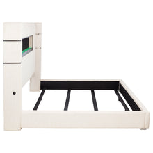 Load image into Gallery viewer, Tisdall Wingback Bed with Flame Visualizer