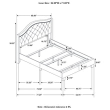 Load image into Gallery viewer, Sonoma Wingback Bed