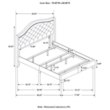 Load image into Gallery viewer, Sonoma Wingback Bed