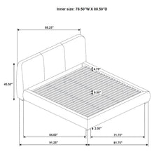 Load image into Gallery viewer, Mokena Panel Platform Bed