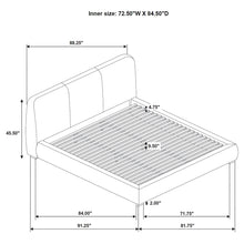 Load image into Gallery viewer, Mokena Panel Platform Bed