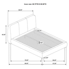 Load image into Gallery viewer, Mokena Panel Platform Bed