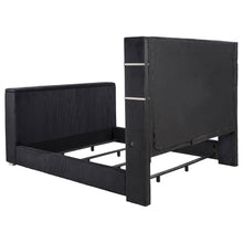 Load image into Gallery viewer, Tisdall Wingback TV Bed with Flame Visualizer