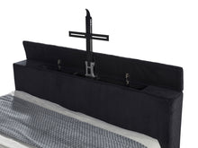 Load image into Gallery viewer, Tisdall Wingback TV Bed with Flame Visualizer