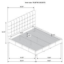 Load image into Gallery viewer, Medley Panel Platform Bed