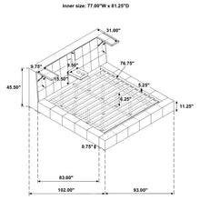Load image into Gallery viewer, Dreux Panel Platform Bed