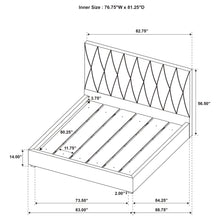 Load image into Gallery viewer, Delsea Panel Platform Bed