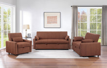 Load image into Gallery viewer, Portland Convertible Sleeper Sofa Bed