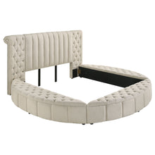 Load image into Gallery viewer, Sonya Panel Floor Storage Bed