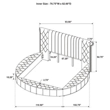 Load image into Gallery viewer, Sonya Panel Floor Storage Bed
