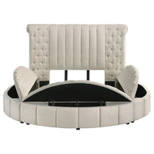 Load image into Gallery viewer, Sonya Panel Floor Storage Bed