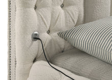 Load image into Gallery viewer, Sonya Panel Floor Storage Bed