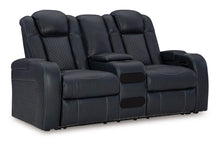Load image into Gallery viewer, Fyne-Dyme Power Reclining Loveseat with Console