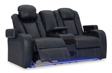 Load image into Gallery viewer, Fyne-Dyme Power Reclining Loveseat with Console