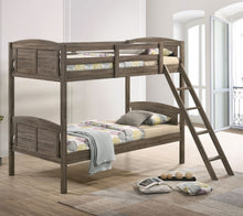 Load image into Gallery viewer, Flynn Bunk Bed Weathered Brown