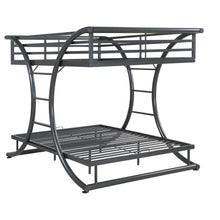 Load image into Gallery viewer, Stephan Full Over Full Bunk Bed Gunmetal