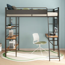 Load image into Gallery viewer, Campus Workstation Loft Bed