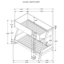 Load image into Gallery viewer, Wyatt Bunk Bed
