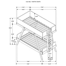 Load image into Gallery viewer, Frankie Bunk Bed with Mattress
