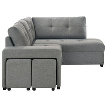 Load image into Gallery viewer, Roanne Pull-Out Sleeper Sectional Sofa
