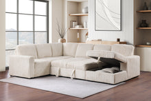 Load image into Gallery viewer, Devonshire Pull-Out Sleeper Sectional Sofa