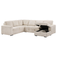 Load image into Gallery viewer, Devonshire Pull-Out Sleeper Sectional Sofa