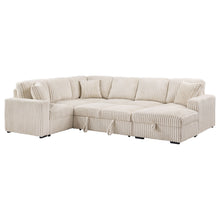 Load image into Gallery viewer, Devonshire Pull-Out Sleeper Sectional Sofa