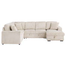 Load image into Gallery viewer, Devonshire Pull-Out Sleeper Sectional Sofa
