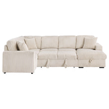 Load image into Gallery viewer, Devonshire Pull-Out Sleeper Sectional Sofa