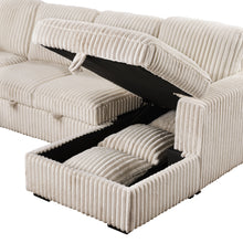 Load image into Gallery viewer, Devonshire Pull-Out Sleeper Sectional Sofa