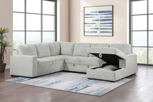 Load image into Gallery viewer, Devonshire Pull-Out Sleeper Sectional Sofa