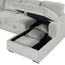Load image into Gallery viewer, Devonshire Pull-Out Sleeper Sectional Sofa