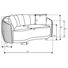 Load image into Gallery viewer, Brookside Loveseat