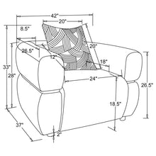 Load image into Gallery viewer, Jeanette Accent Chair