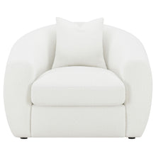 Load image into Gallery viewer, Isabella Upholstered Tight Back Chair White